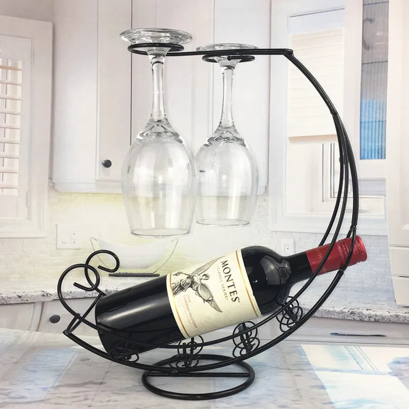 Wine Glass and Bottle holder