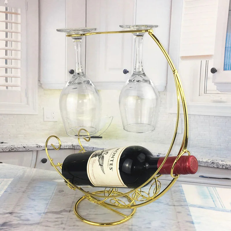 Wine Glass and Bottle holder