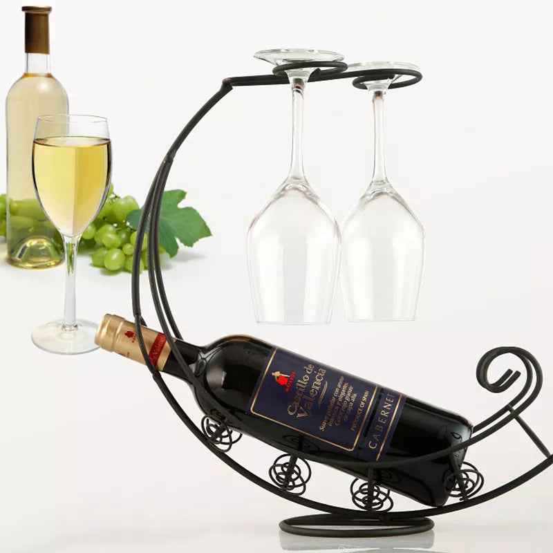 Wine Glass and Bottle holder