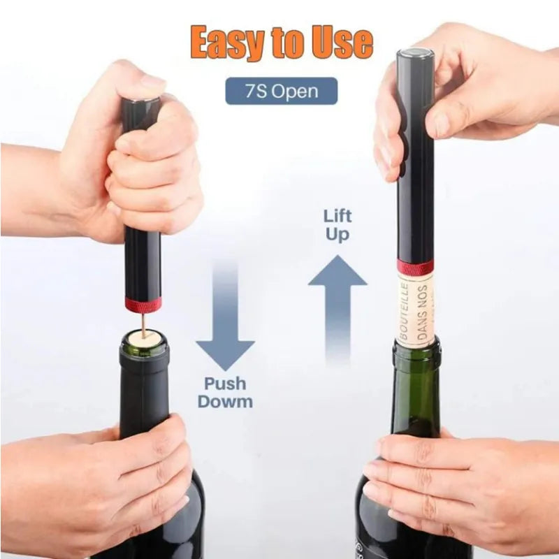 Chic and sleek wine bottle opener